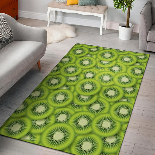 Kiwi Pattern Print Design KW01 Area Rugs