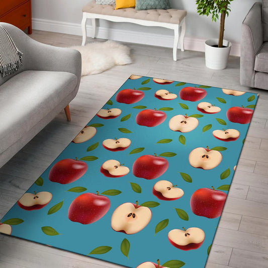 Apple Pattern Print Design AP012 Area Rugs