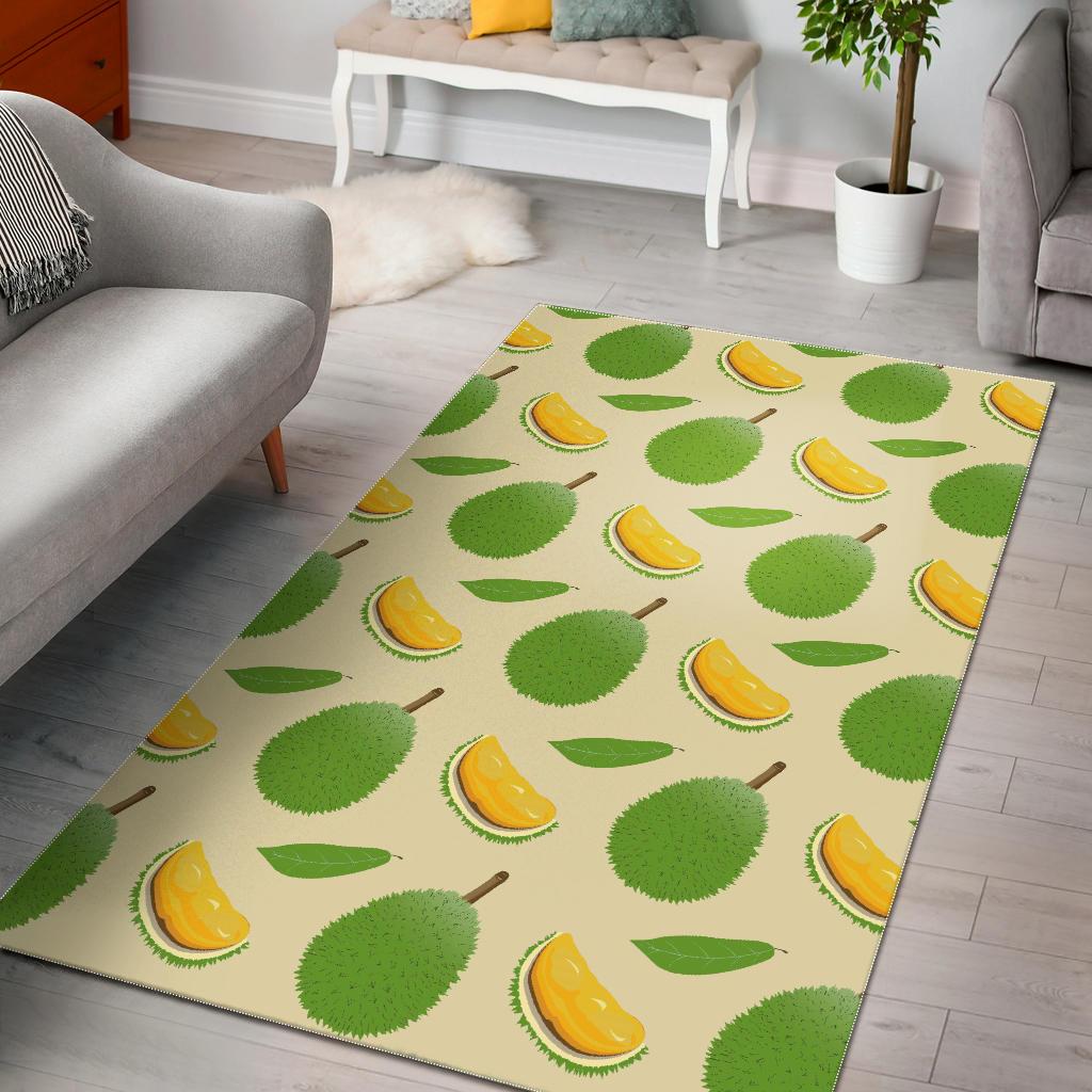 Durian pattern Area Rug
