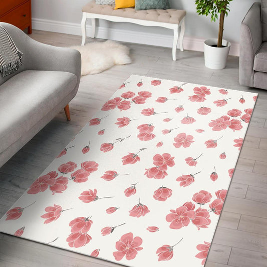 Sakura Pattern Area Rug