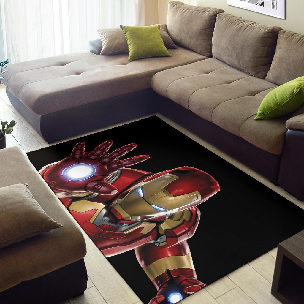 Iron Man Area Rug