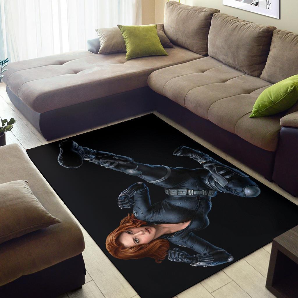 Black Widow Area Rug