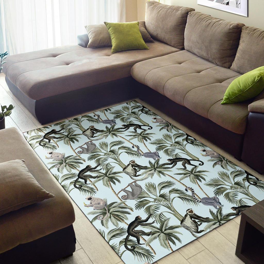 Rainforest Pattern Print Design RF04 Area Rugs
