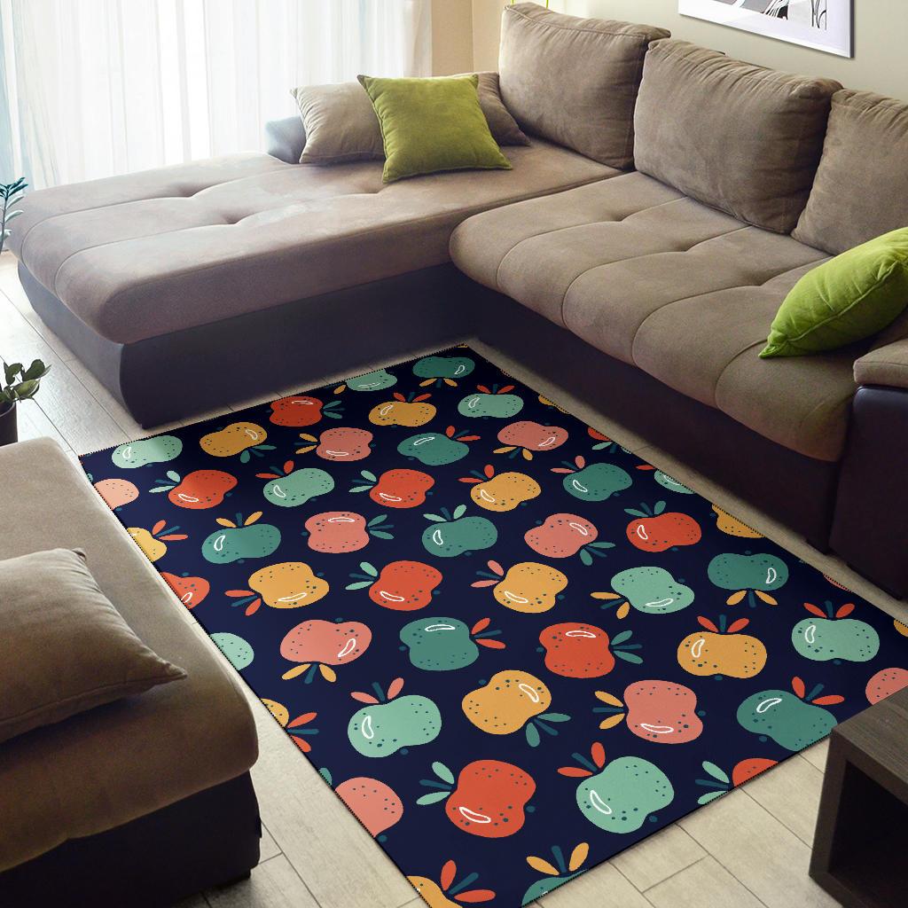 Apple Pattern Print Design AP09 Area Rugs