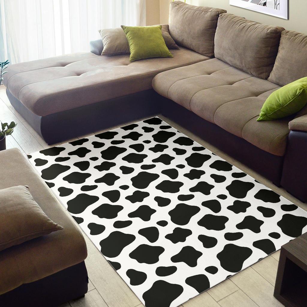 Cow skin pattern Area Rug