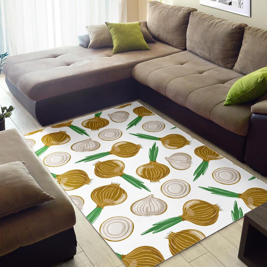 Onion Pattern Background Area Rug