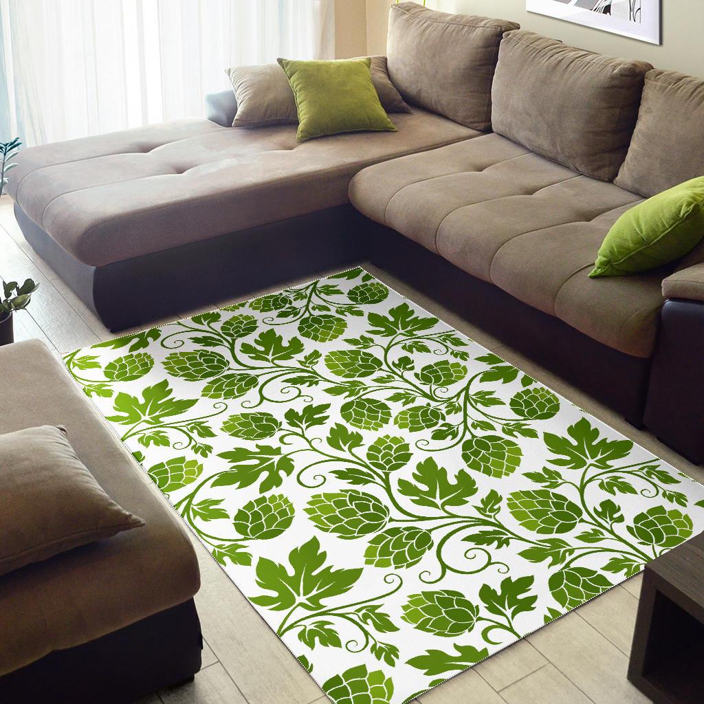 Hop design pattern Area Rug