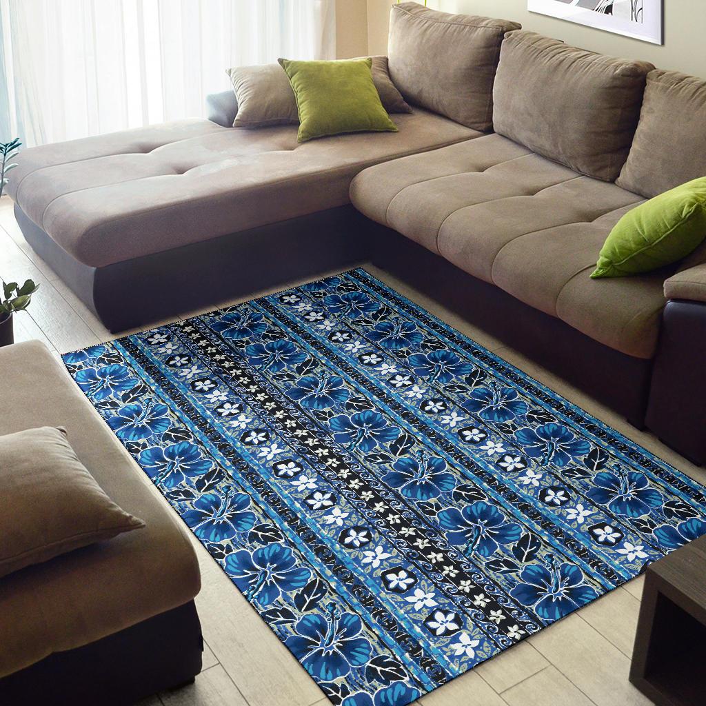 Hawaiian Themed Pattern Print Design H012 Area Rugs