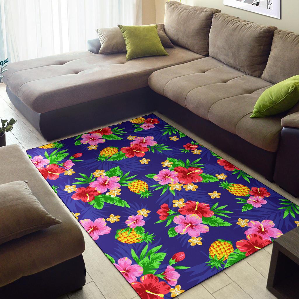 Hawaiian Themed Pattern Print Design H05 Area Rugs