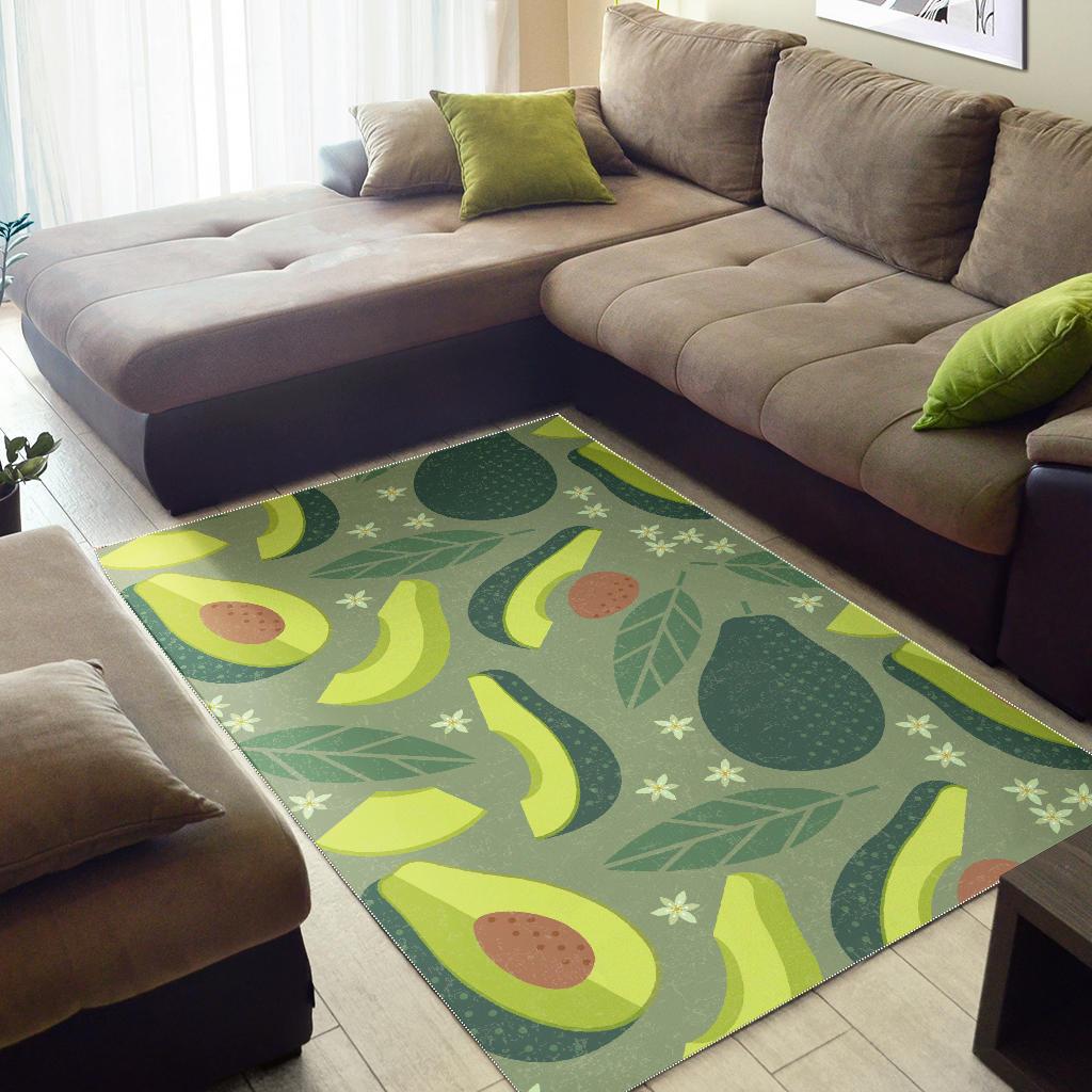 Avocado pattern Area Rug