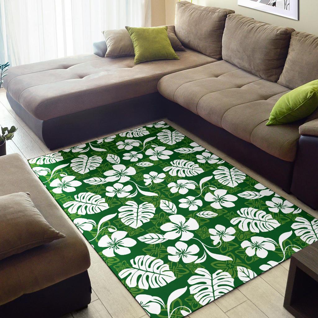 Hawaiian Themed Pattern Print Design H016 Area Rugs