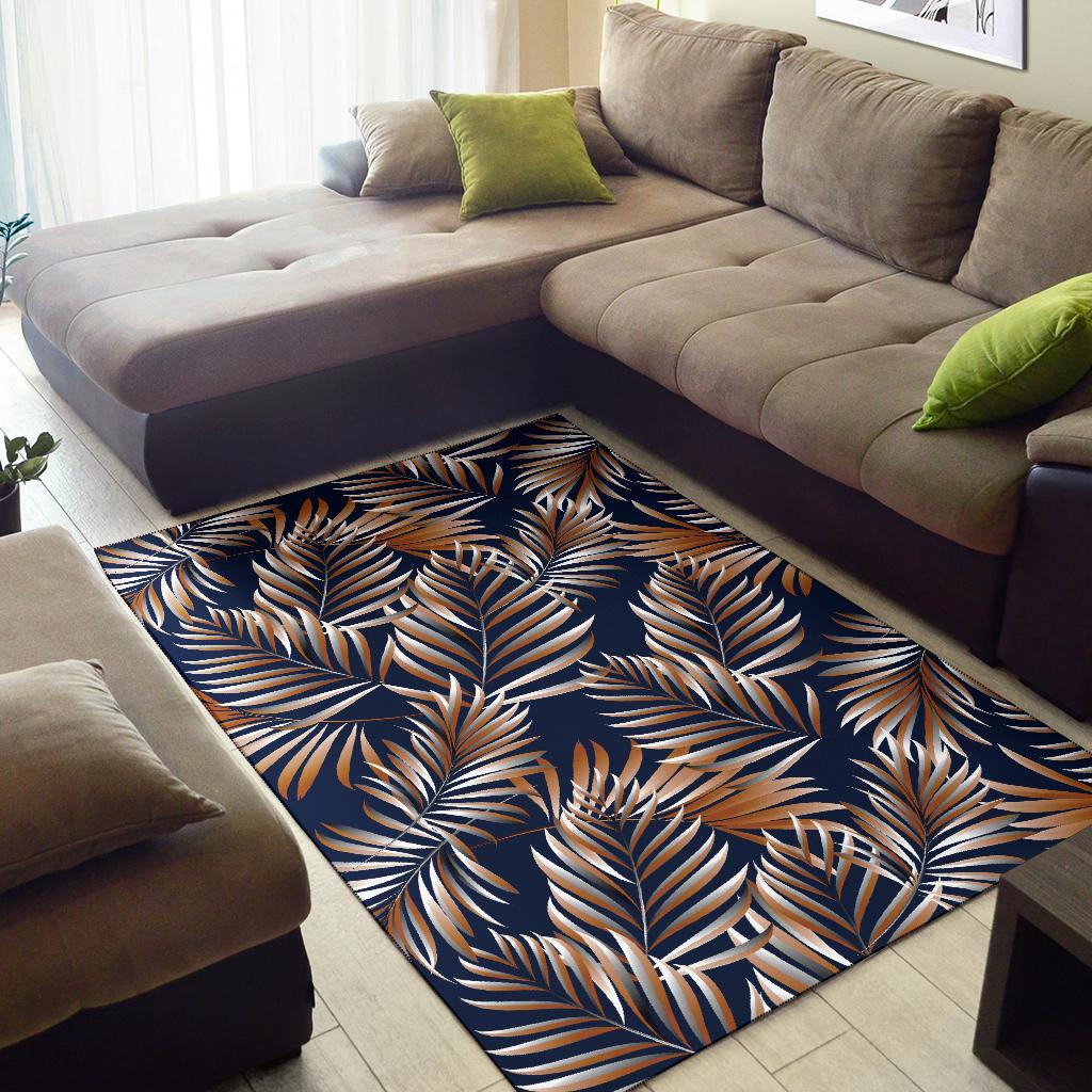 Tropical Flower Pattern Print Design TF07 Area Rugs