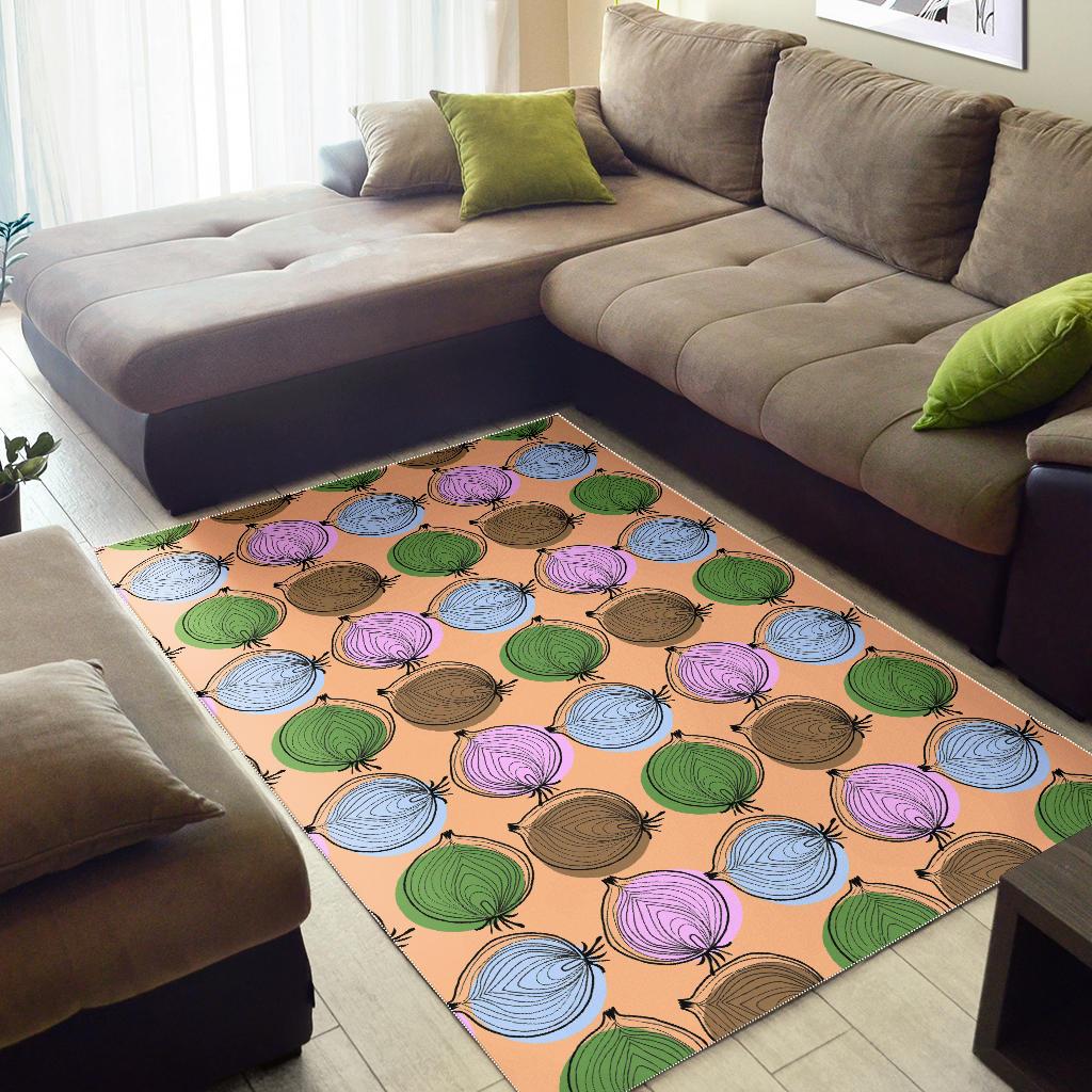 Onion Pattern Area Rug
