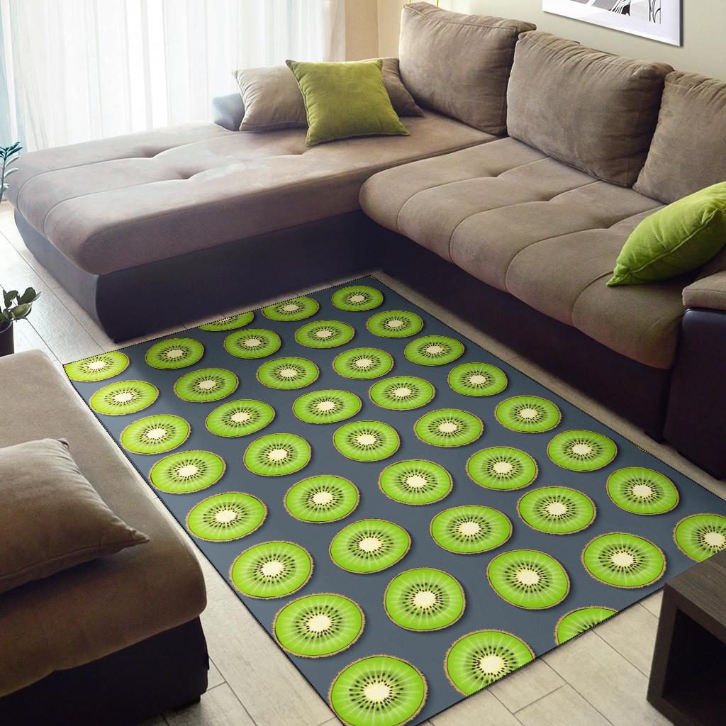 Kiwi Pattern Print Design KW06 Area Rugs