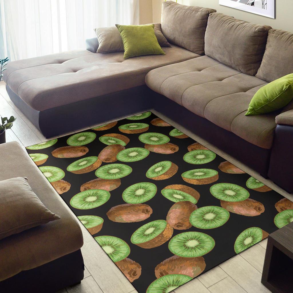 Kiwi Pattern Print Design KW03 Area Rugs