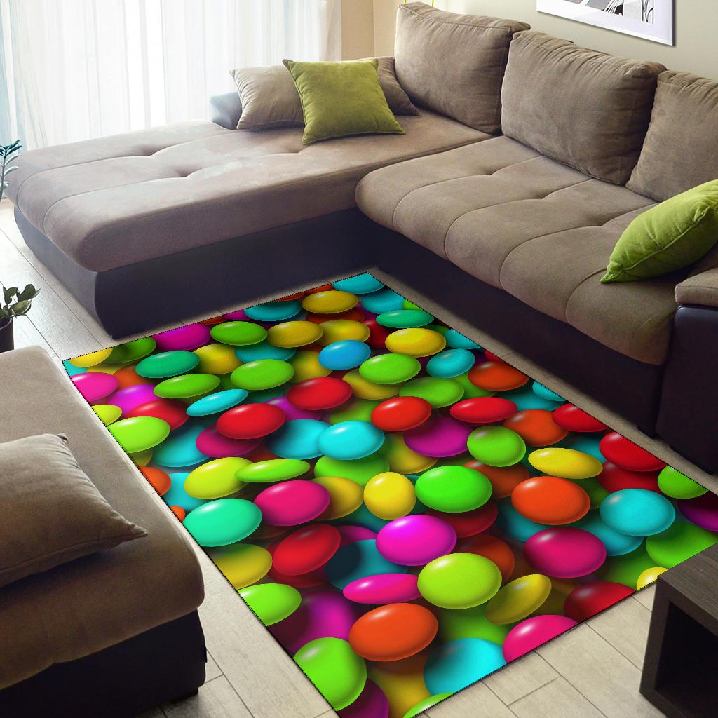 Candy Pattern Print Design CA03 Area Rugs