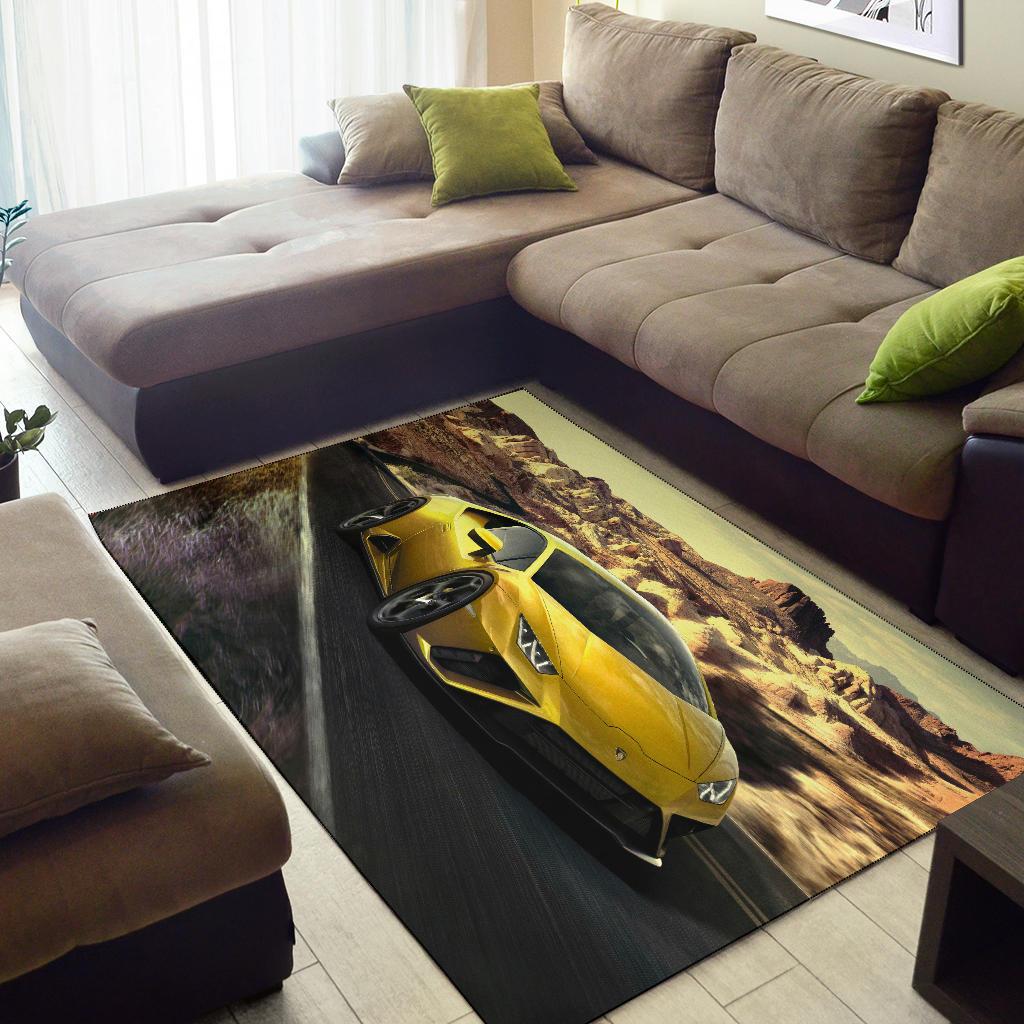 Lamborghini Huracan Area Rug