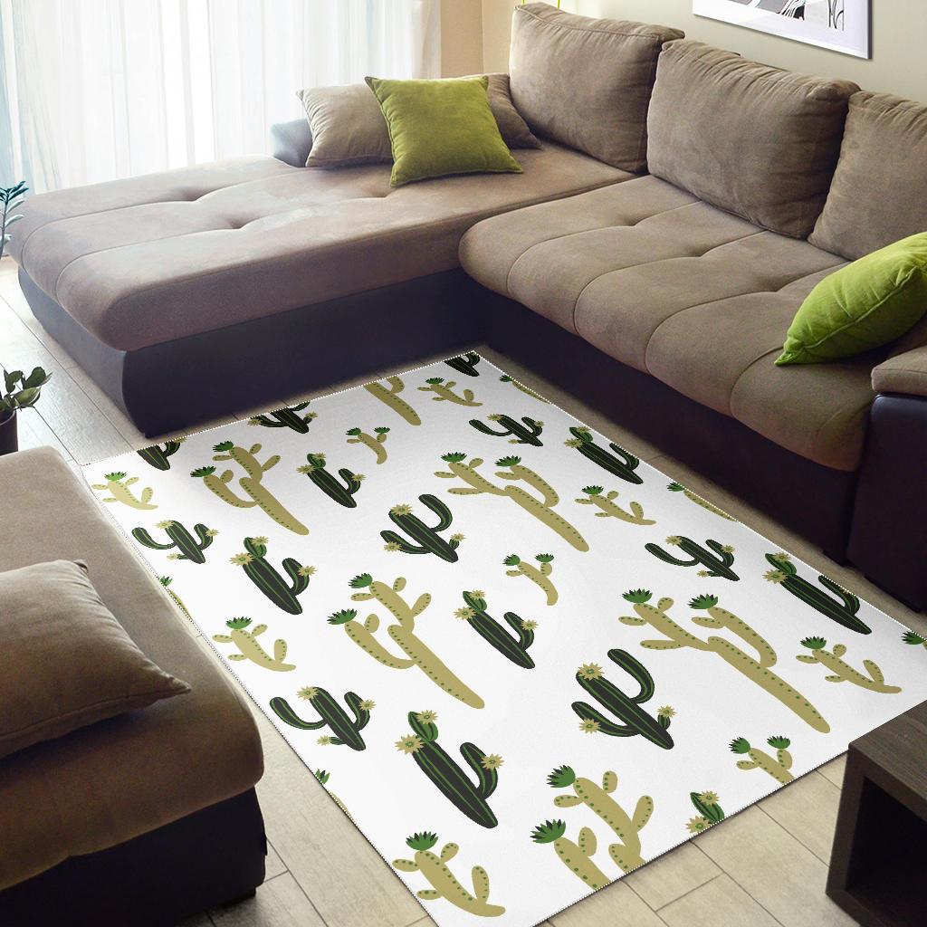 Cute cactus pattern Area Rug