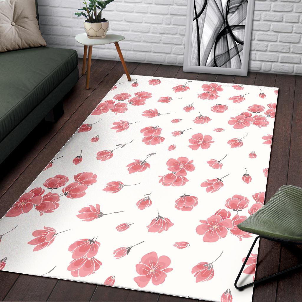 Sakura Pattern Area Rug