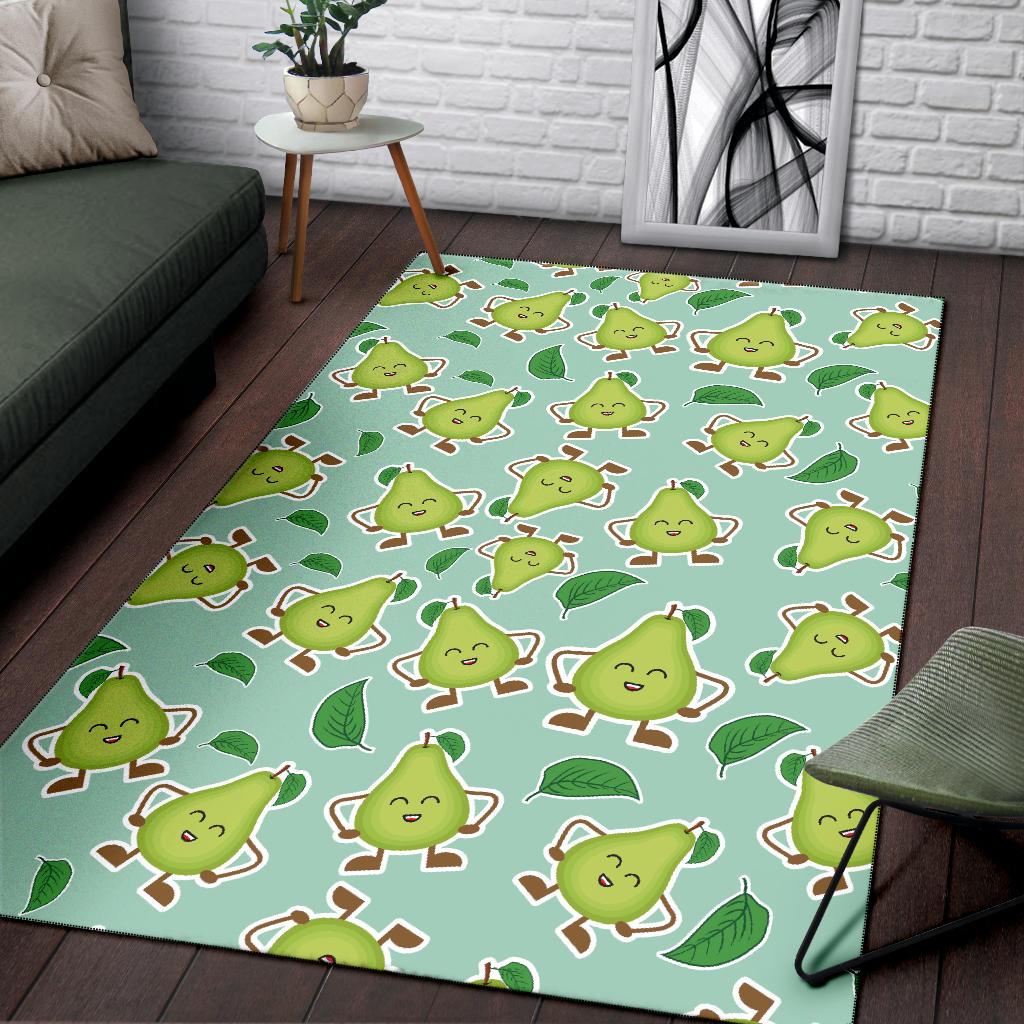 Avocado Pattern Print Design AC011 Area Rugs