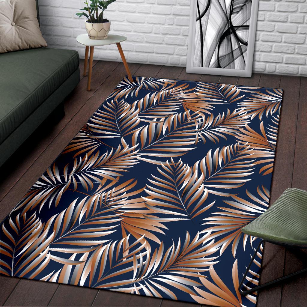 Tropical Flower Pattern Print Design TF07 Area Rugs