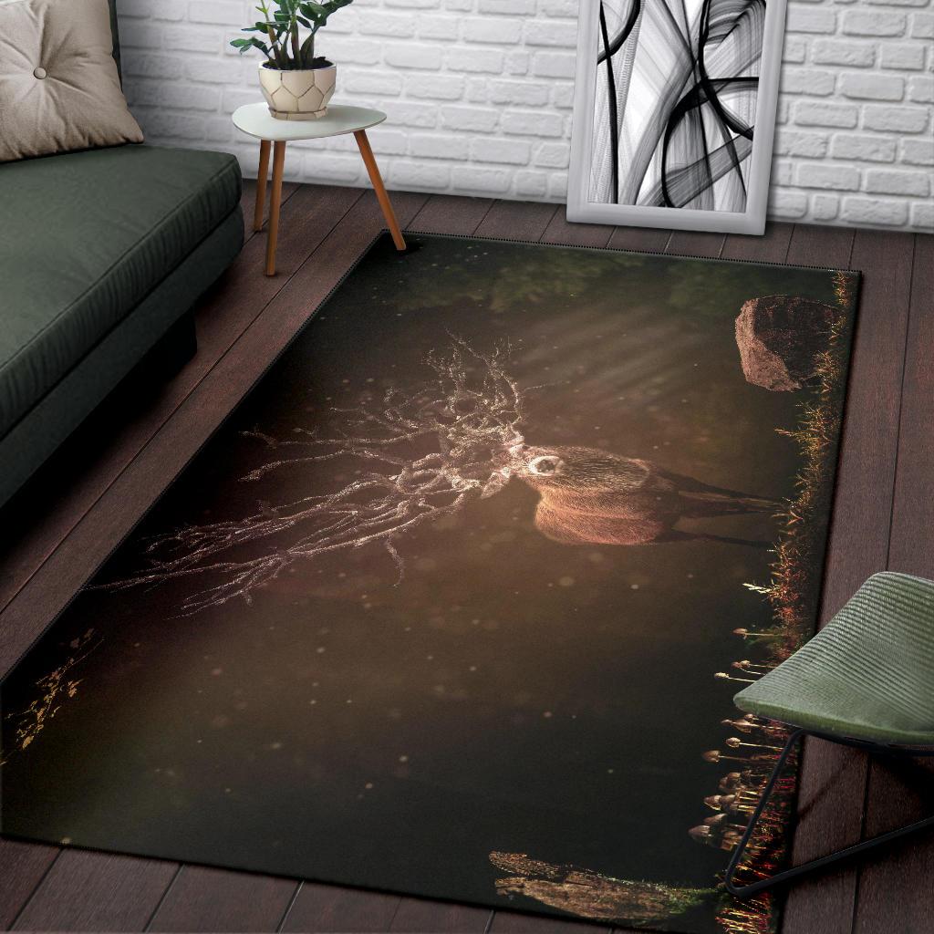 Deer Area Rug