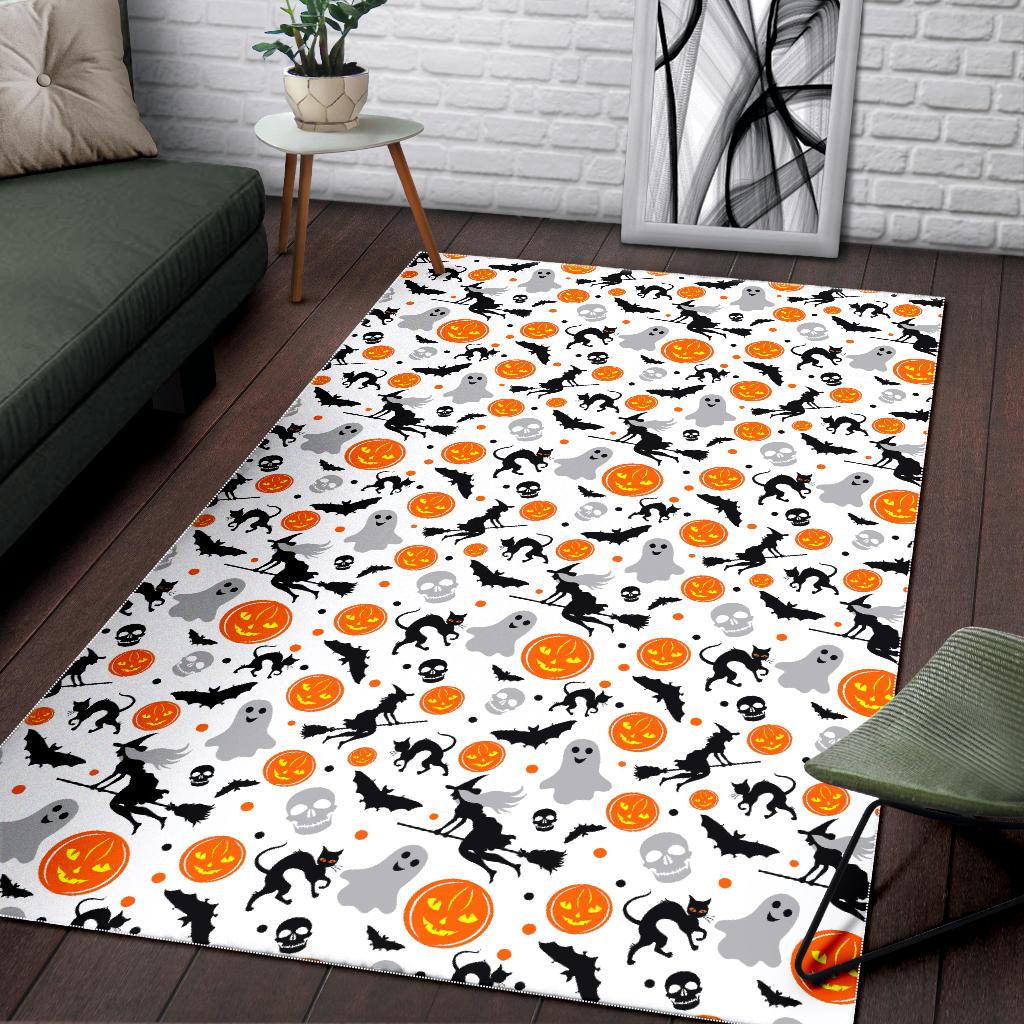 Halloween Pattern Area Rug