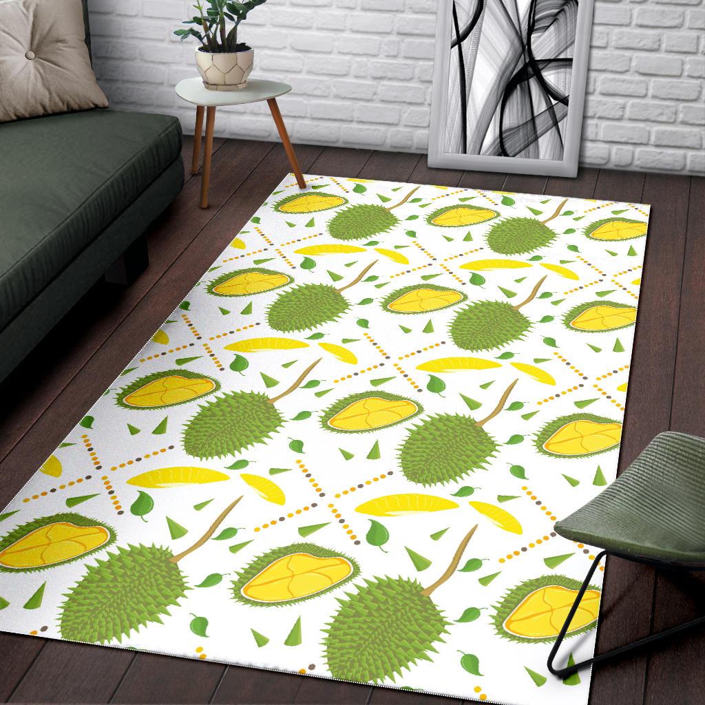 Durian pattern bDurian pattern background Area Rugackground Area Rug