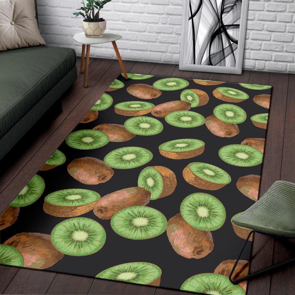 Kiwi Pattern Print Design KW03 Area Rugs