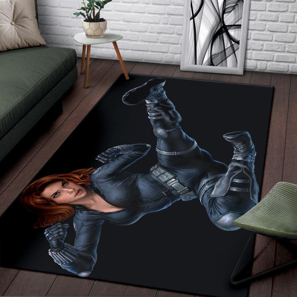 Black Widow Area Rug