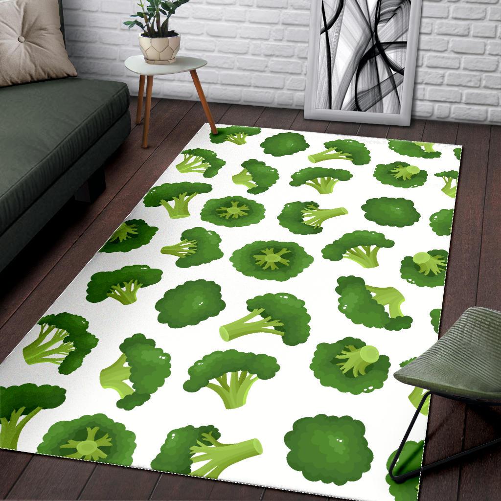 Cute broccoli pattern Area Rug
