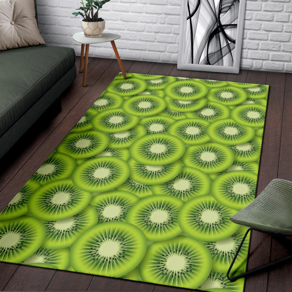 Kiwi Pattern Print Design KW01 Area Rugs