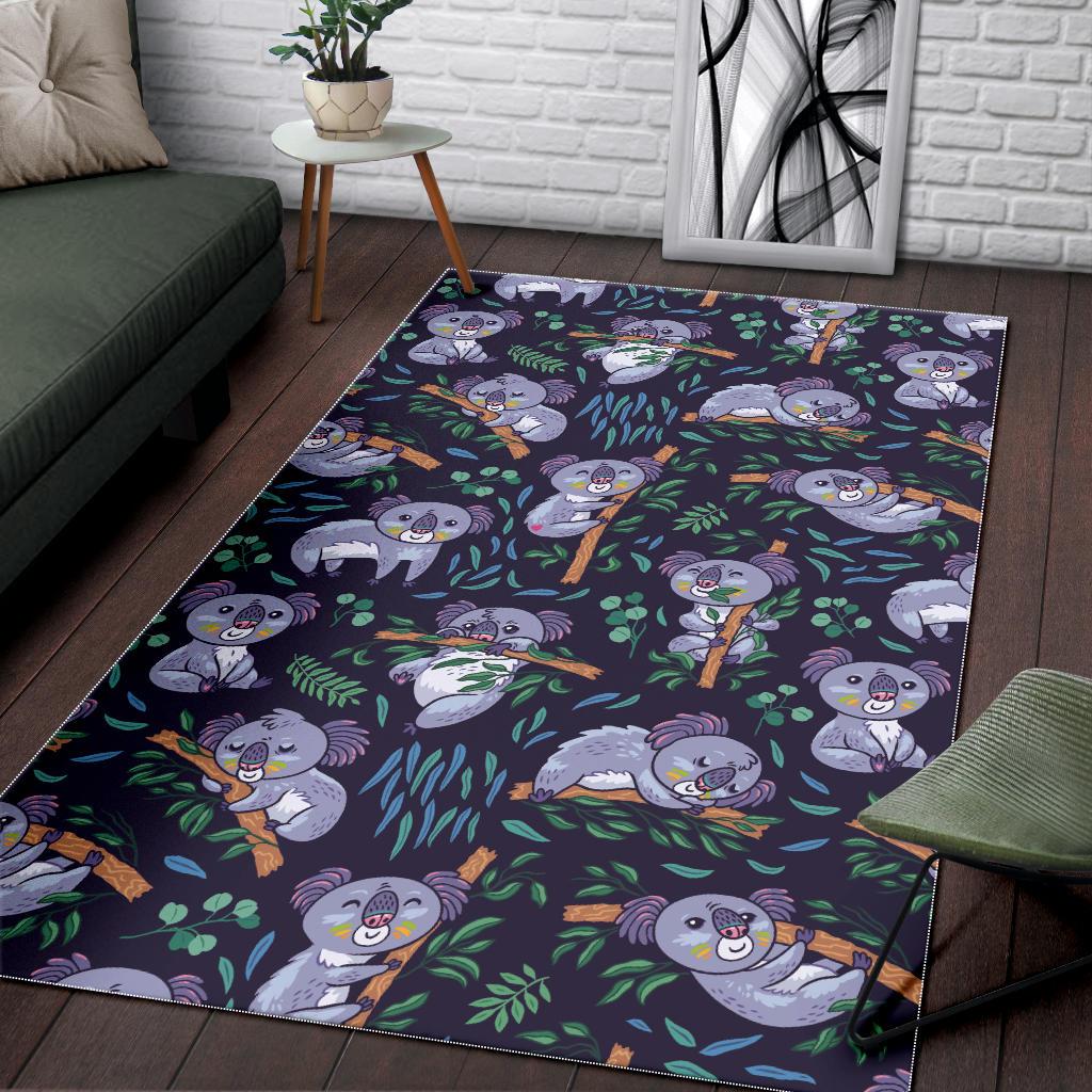 Koala Pattern Area Rug