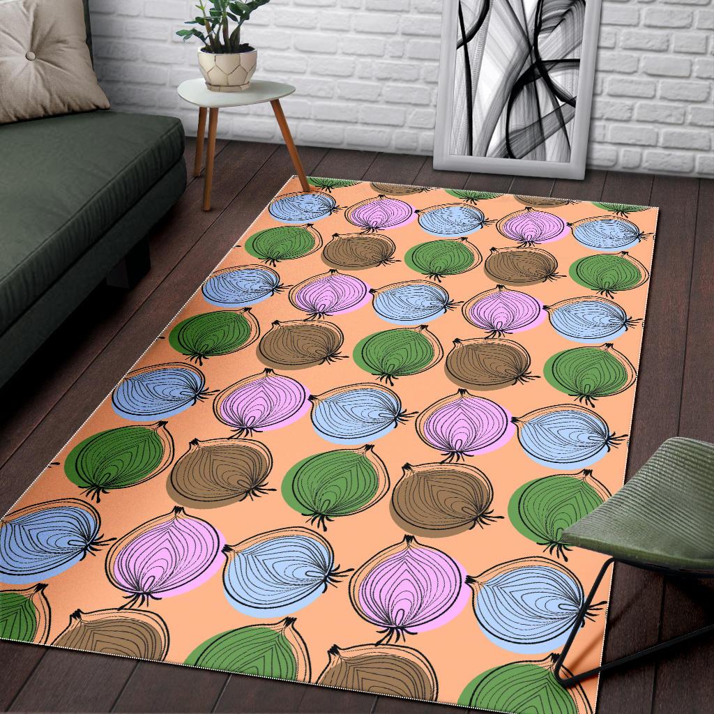 Onion Pattern Area Rug
