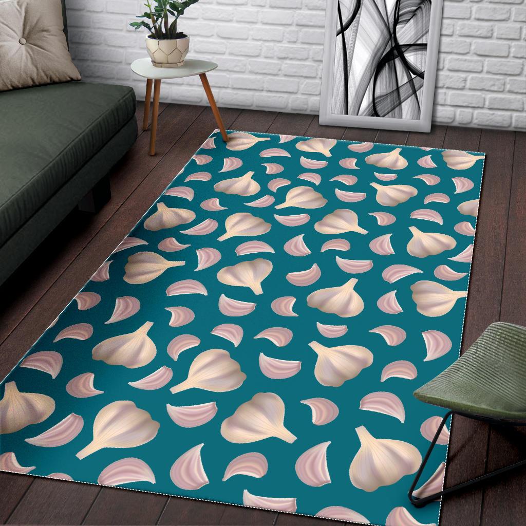 Garlic Pattern Background Area Rug