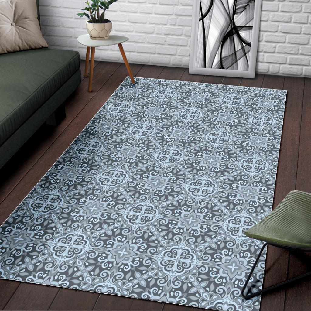Traditional indian element pattern Area Rug