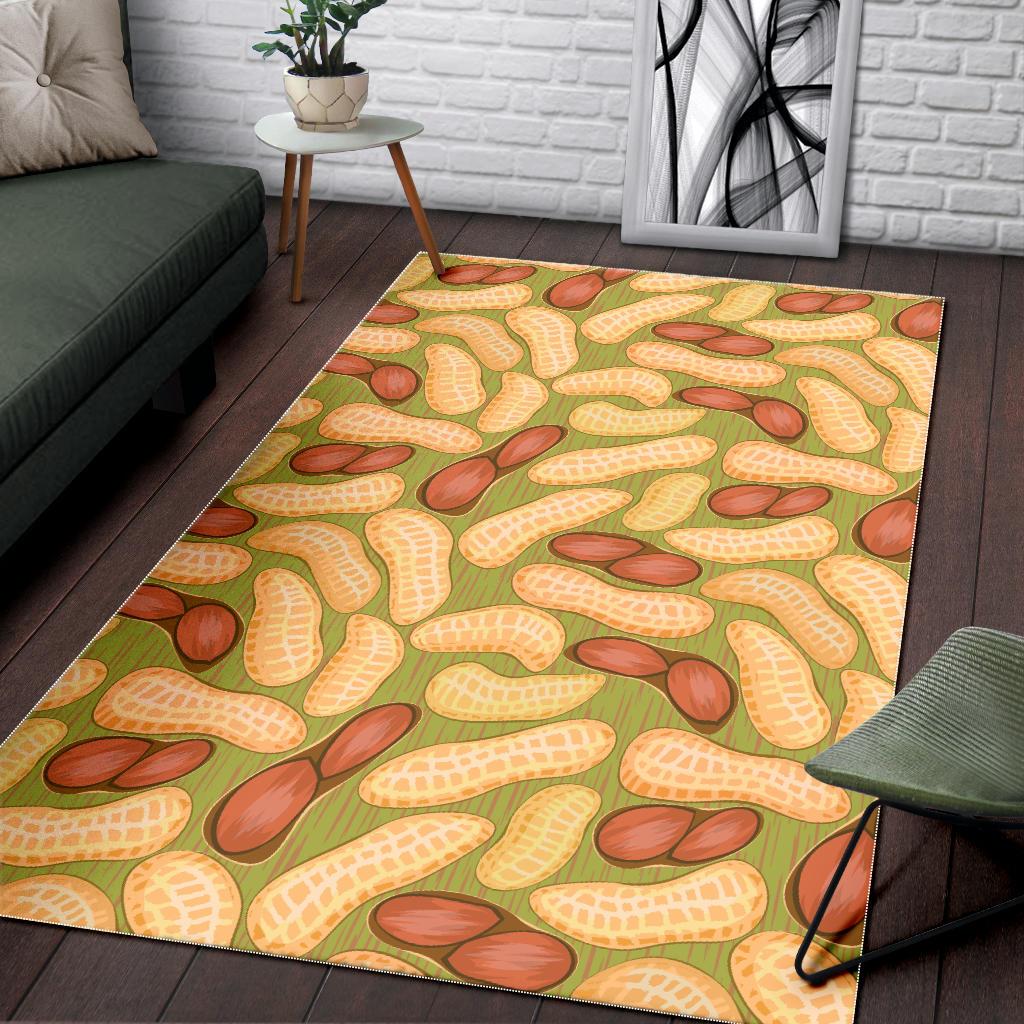 Peanut Pattern Theme Area Rug