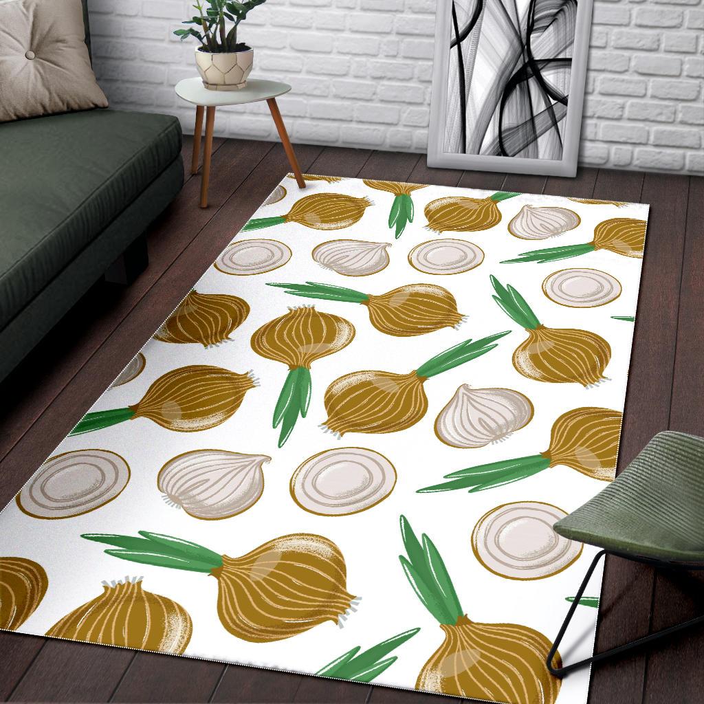 Onion Pattern Background Area Rug