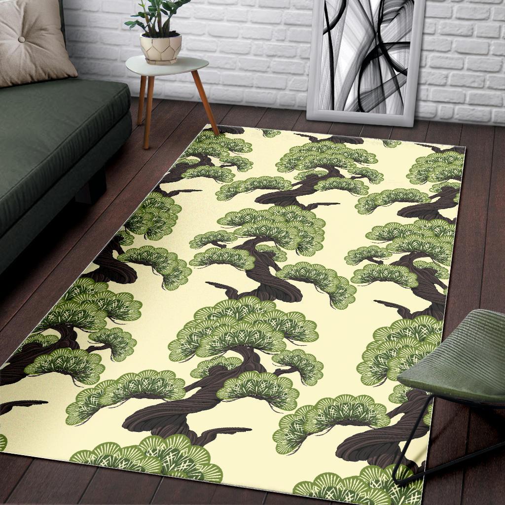 Bonsai pattern Area Rug