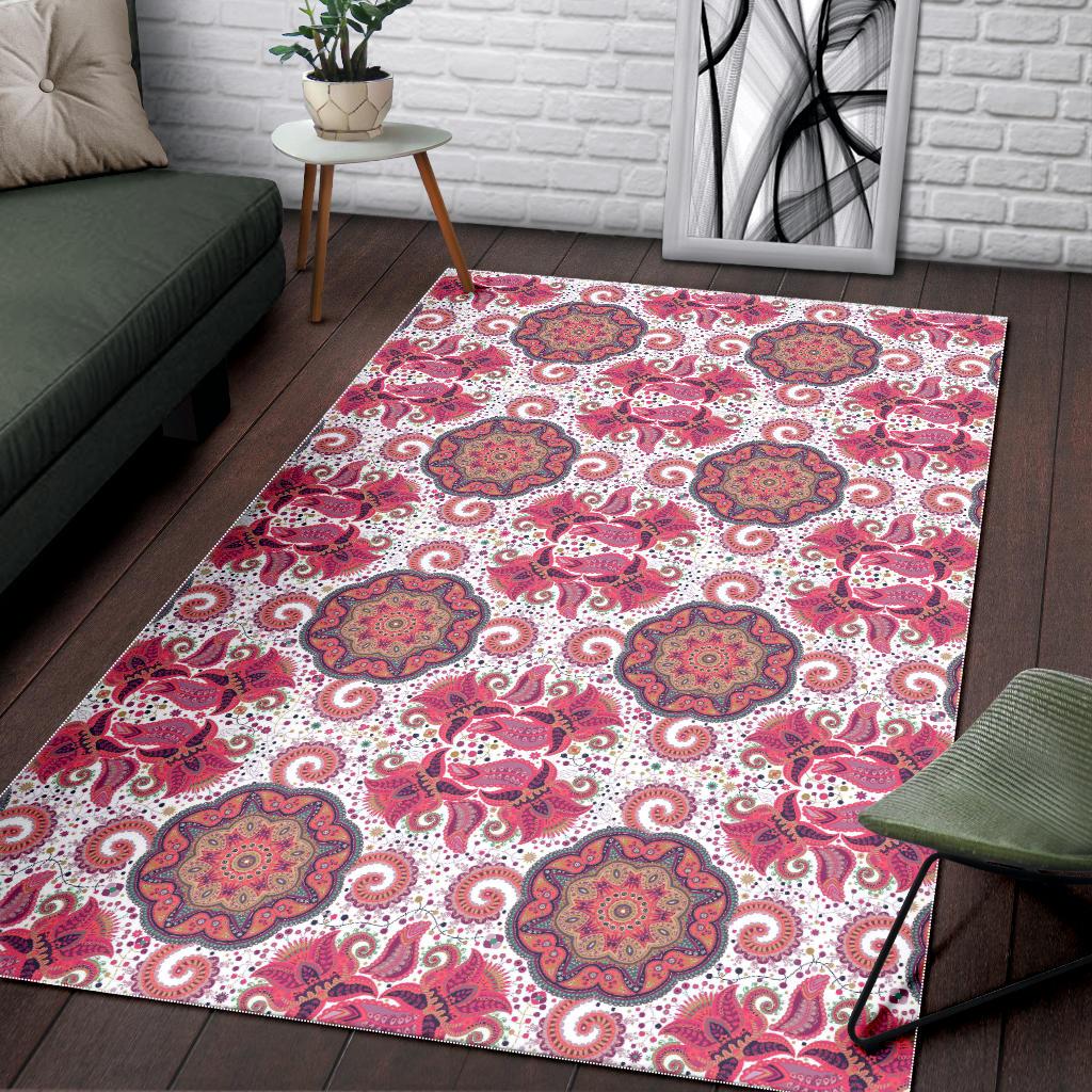 Indian Pattern Area Rug