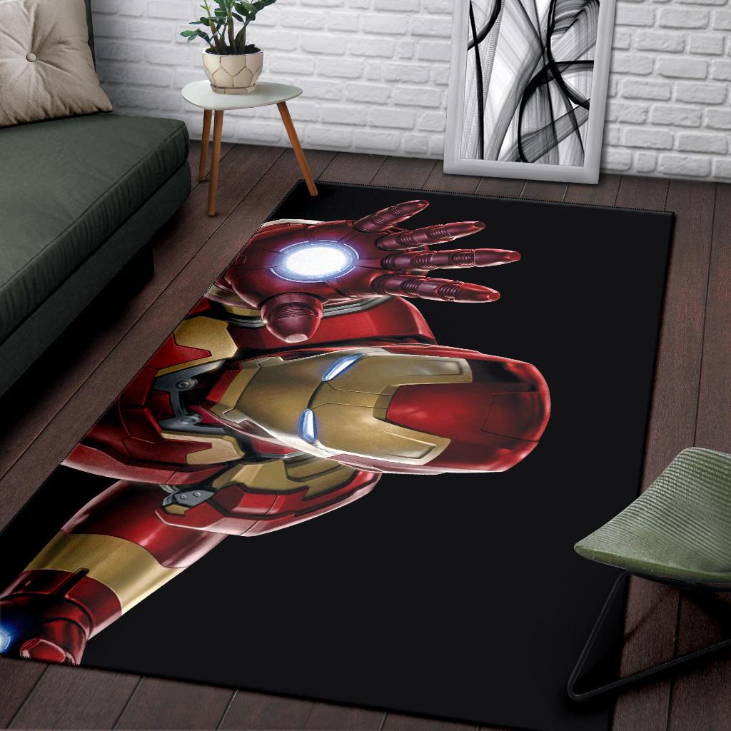 Iron Man Area Rug