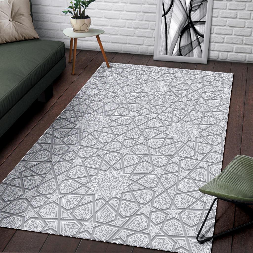 arabic star pattern Area Rug