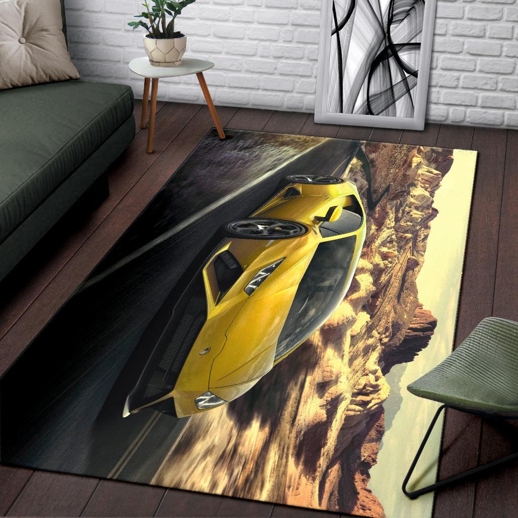 Lamborghini Huracan Area Rug