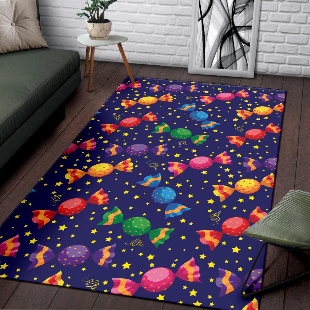 Candy Pattern Print Design CA06 Area Rugs