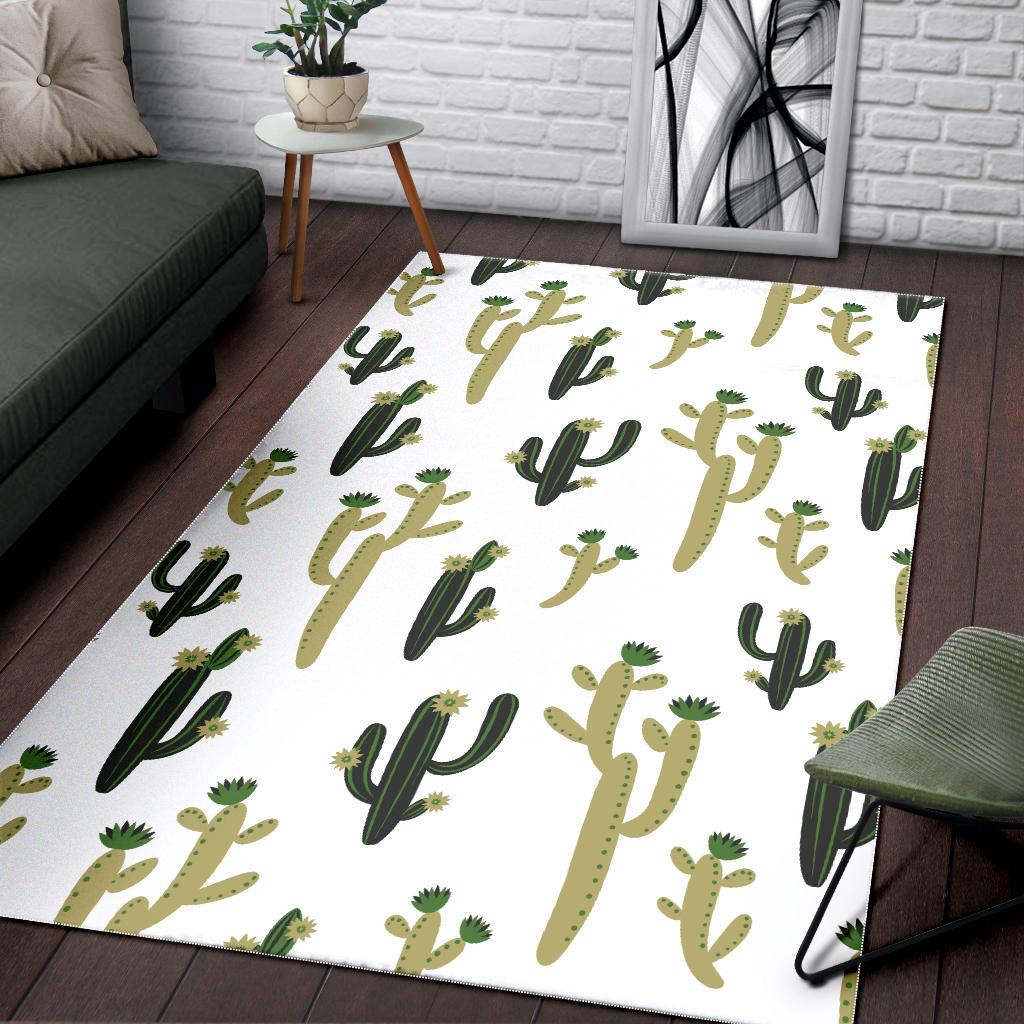 Cute cactus pattern Area Rug