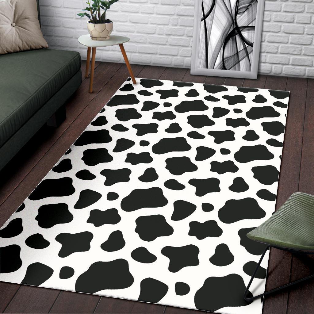 Cow skin pattern Area Rug