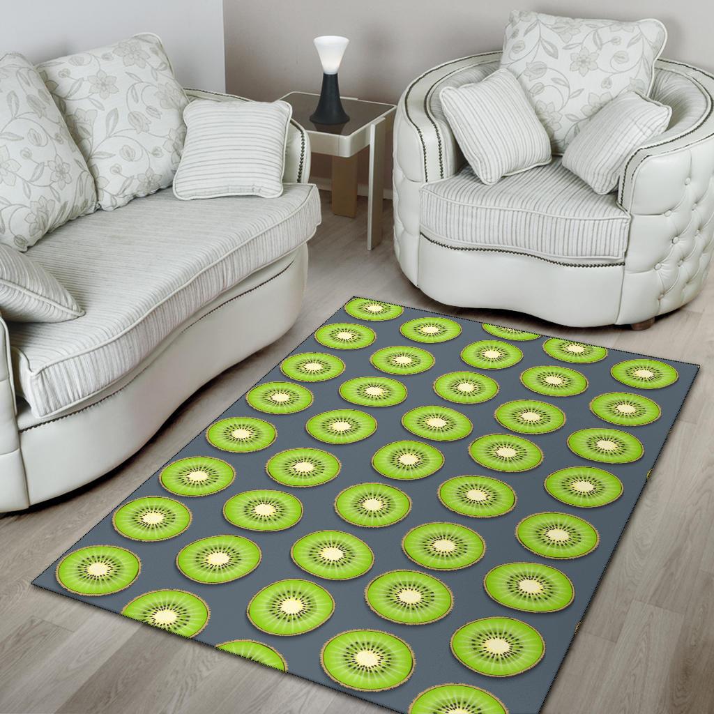 Kiwi Pattern Print Design KW06 Area Rugs