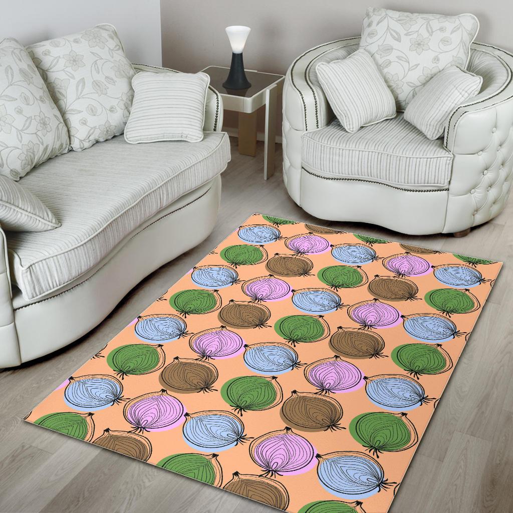 Onion Pattern Area Rug