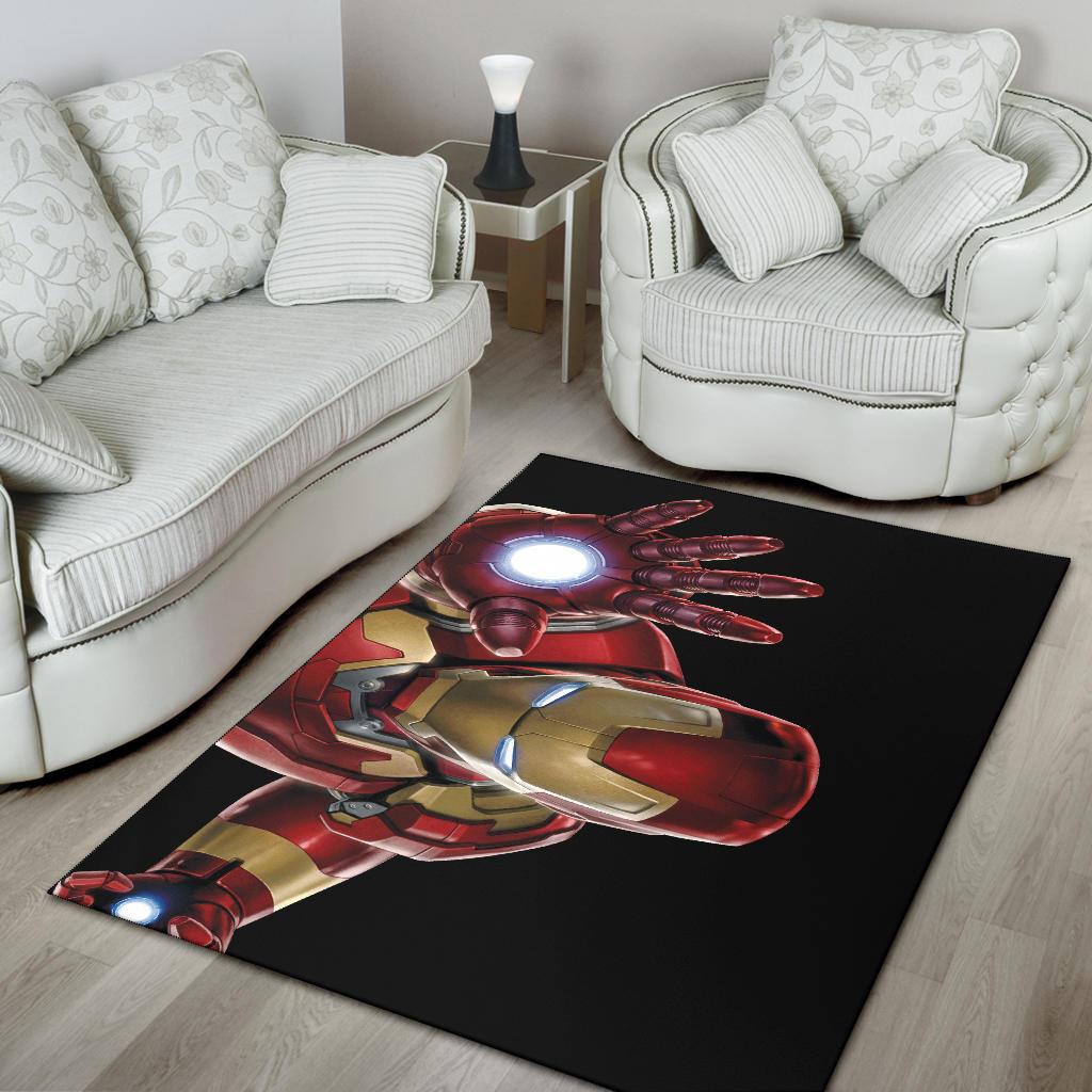 Iron Man Area Rug