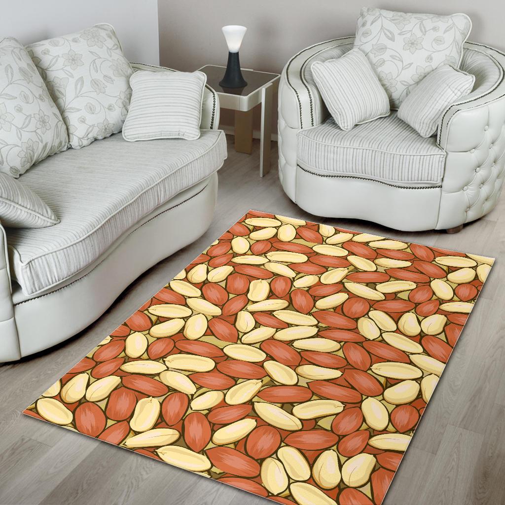 Peanut Pattern Background Area Rug